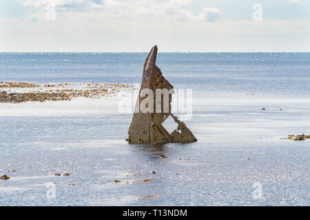 The Wreck of The Minx, Osmington Bay, near Weymouth, Jurassic Coast ...