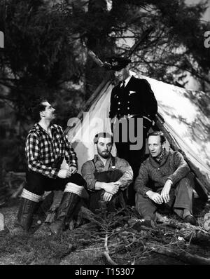 Laurence Olivier Eric Portman Anton Walbrook Leslie Howard 49TH PARALLEL 1941 director Michael Powell screenplay Emeric Pressburger editor David Lean Ortus Films / General Film Distributors ( GFD ) Stock Photo