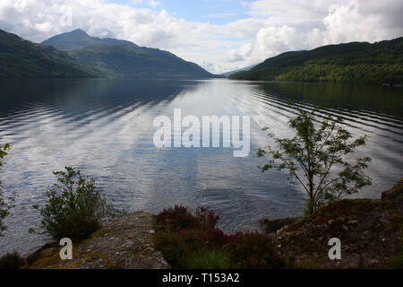 Scotland - landscape of Loch Lomond Stock Photo
