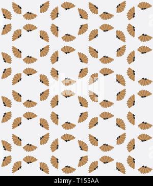 Vector Seamless texture of colorful wood shavings for Postcards, wallpaper, web background, Print and fabric Stock Vector