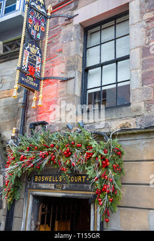 The Witchery restaurant, Boswell's Court, Edinburgh Stock Photo - Alamy