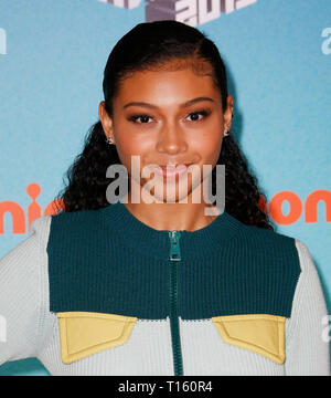 Sierra Capri at Nickelodeon's 2019 Kids' Choice Awards held at Galen