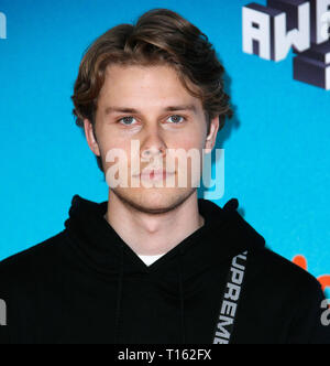 Los Angeles, USA. 23rd Mar, 2019. Logan Shroyer attends Nickelodeon's 2019 Kids' Choice Awards at Galen Center on March 23, 2019 in Los Angeles, California. Photo: imageSPACE Credit: Imagespace/Alamy Live News Stock Photo