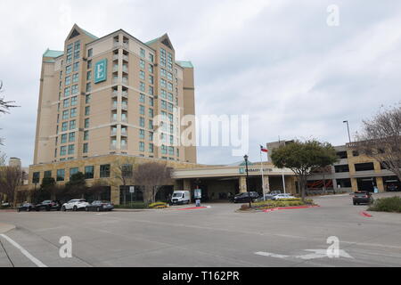 Frisco, USA. 23rd March, 2019.  The Embassy Suites Dallas – Frisco Hotel and Convention Center is home of the 2019 Texas Pinball Festival. Credit: Mariana Fernandez/Alamy Live News Stock Photo