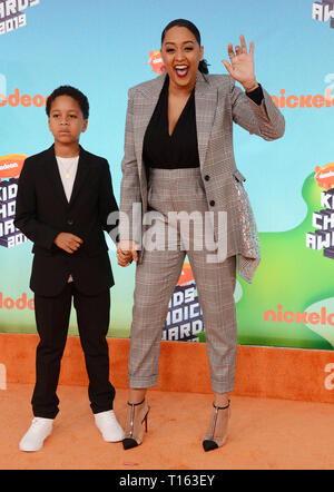 Los Angeles, USA. 23rd Mar, 2019. Los Angeles, USA. 23rd Mar, 2019. Cree Taylor Hardrict, Tia Mowry 094 attends Nickelodeon s 2019 Kids' Choice Awards at Galen Center on March 23, 2019 in Los Angeles, California. Credit: Tsuni / USA/Alamy Live News Credit: Tsuni / USA/Alamy Live News Stock Photo