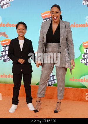 Los Angeles, USA. 23rd Mar, 2019. Los Angeles, USA. 23rd Mar, 2019. Cree Taylor Hardrict, Tia Mowry 095 attends Nickelodeon s 2019 Kids' Choice Awards at Galen Center on March 23, 2019 in Los Angeles, California. Credit: Tsuni / USA/Alamy Live News Credit: Tsuni / USA/Alamy Live News Stock Photo