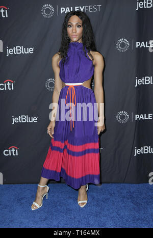 Los Angeles, USA. 23rd March 2018. Los Angeles, California - Mj Rodriguez. The Paley Center For Media's 2019 PaleyFest LA - FX's ''Pose'' held at Dolby Theater. Photo Credit: PMA/AdMedia Credit: Pma/AdMedia/ZUMA Wire/Alamy Live News Stock Photo