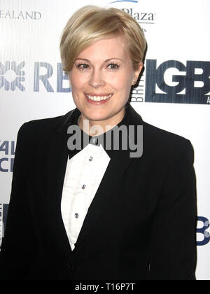 London, UK. Vicky Beeching at The LGBT Awards held at The Connaught ...