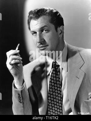 VINCENT PRICE 1949 Portrait publicity from THE BRIBE director Robert Z. Leonard Film Noir Metro Goldwyn Mayer Stock Photo