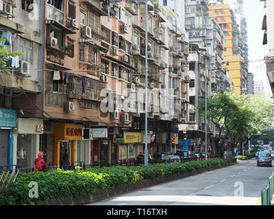 Macau, China - November 2, 2017: a recording from daily life in Macau. Stock Photo