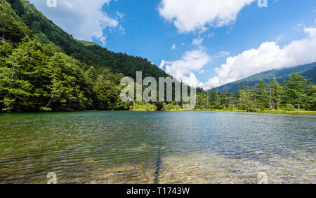 It is the prime attraction of the Chubu SangakuNational Park Stock Photo