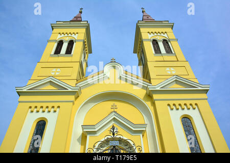 Greek Catholic Church, Hajdúböszörmény, Hajdú-Bihar county, Hungary, Magyarország, Europe Stock Photo