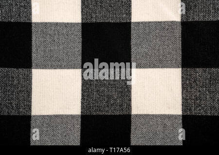 Tartan plaid natural cotton fabric. Seamless tiles texture for the background. Stock Photo