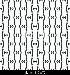 Abstract seamless pattern. Modern stylish texture. Regularly repeating ethnic geometric ornament. Geometric lattice. Vector background. Stock Vector