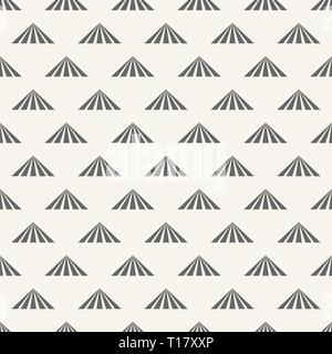 Abstract seamless pattern. Modern stylish texture. Repeating geometric tiles of striped triangles. Pyramids pattern. Vector background. Stock Vector