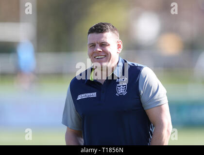 Trailfinders Sports Ground, London, UK. 24th Mar, 2019. Betfred Super League rugby, London Broncos versus Hull FC; Hull Head Coach Lee Radford Credit: Action Plus Sports/Alamy Live News Stock Photo