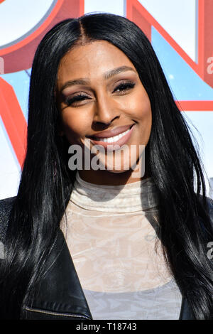 London, UK. 24th Mar 2019. Alexandra Burke attend WONDER PARK Gala Screening at Vue, Leicester Square, London on 24 March 2019, London, UK. Credit: Picture Capital/Alamy Live News Stock Photo