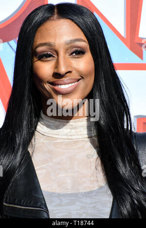 London, UK. 24th Mar 2019. Alexandra Burke attend WONDER PARK Gala Screening at Vue, Leicester Square, London on 24 March 2019, London, UK. Credit: Picture Capital/Alamy Live News Stock Photo