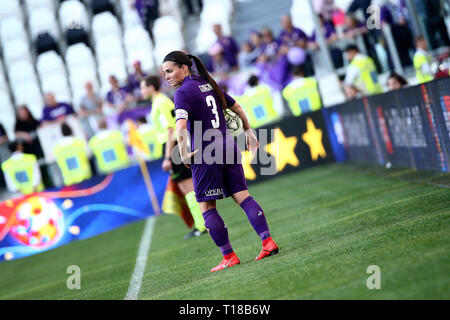 Turin, Italy. 24th Mar, 2019. soccer, Serie A FEMALE Championship 2018-19 JUVENTUS - FIORENTINA 1-0 in the picture: GUAGNI Credit: Independent Photo Agency/Alamy Live News Stock Photo