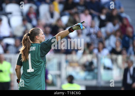 Turin, Italy. 24th Mar, 2019. soccer, Serie A FEMALE Championship 2018-19 JUVENTUS - FIORENTINA 1-0 in the picture: GIULIANI Credit: Independent Photo Agency/Alamy Live News Stock Photo