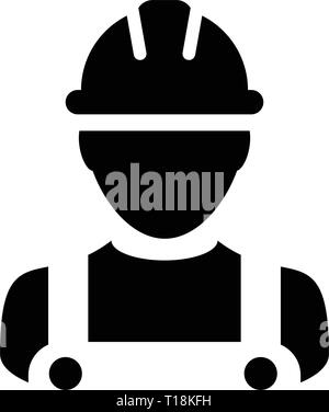 Engineer icon vector Stock Vector Image & Art - Alamy