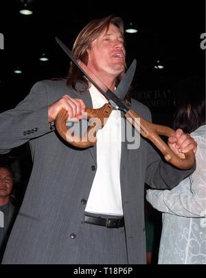 LAS VEGAS, NV. July 09, 1997: 'Hercules and Xena' star KEVIN SORBO at the Video Software Dealers Assoc. convention in Las Vegas, where they announced the new Hercules & Xena animated adventures video. Stock Photo