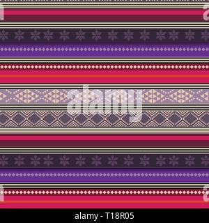 Ethnic seamless pattern with Aztec, Moroccan, Berber, Mexican motives. Tribal kilim. Geometric design.berber carpet motifs Stock Vector