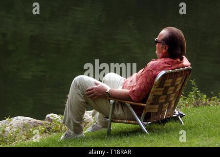 JACK NICHOLSON 2002 ON LOCATION FILMING THE MOVIE 'ANGER MANAGEMENT' Photo By John Barrett/PHOTOlink Stock Photo