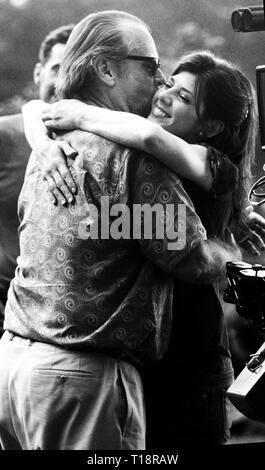 JACK NICHOLSON AND MARISA TOMEI 2002 ON LOCATION FILMING THE MOVIE 'ANGER MANAGEMENT' Photo By John Barrett/PHOTOlink Stock Photo