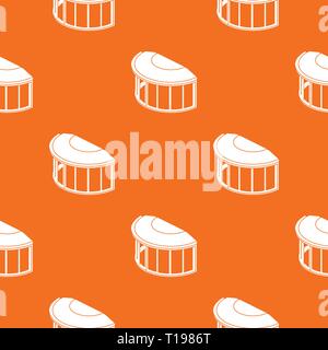 Window frame pattern vector orange Stock Vector