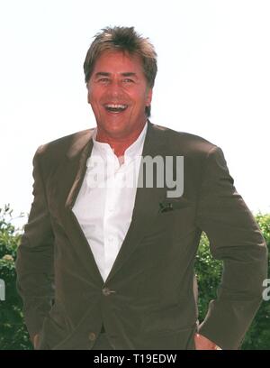CANNES, FRANCE - May 19, 1998:  Actor DON JOHNSON at the Cannes Film Festival to promote his movie 'Goodbye Lover.' Stock Photo