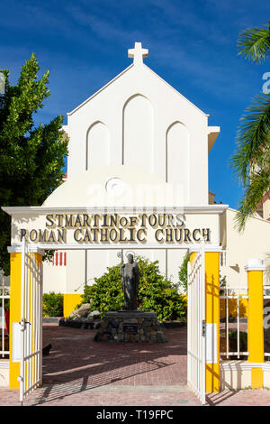 St Martin of Tours Roman Catholic Church, The Boardwalk, Philipsburg, St Maarten, Saint Martin, Lesser Antilles, Caribbean