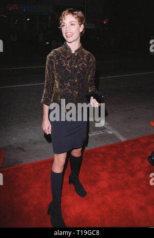 LOS ANGELES, CA - October 13, 1998: Actress JENNIFER GRANT (daughter of Cary Grant) at the Los Angeles premiere of 'Beloved.' Stock Photo