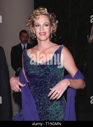 LOS ANGELES, CA - October 24, 1998: Actress MELANIE GRIFFITH at the 20th anniversary Carousel of Hope Ball at the Beverly Hills Hilton. Stock Photo