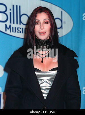 LAS VEGAS, NV - December 8, 1998:  Pop star CHER at the Billboard Music Awards in Las Vegas. ©Paul Smith / Featureflash Stock Photo