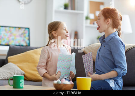 Cheeky Sisters Stock Photo