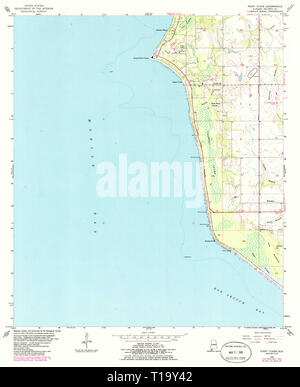 Point Clear Alabama Map Point Clear, Alabama, Map 1956, 1:24000, United States Of America By  Timeless Maps, Data U.s. Geological Survey Stock Photo - Alamy
