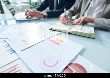 Financial analysis Stock Photo