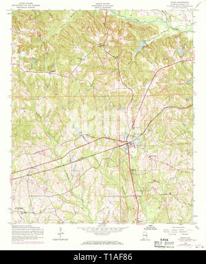 Seale, Alabama, map 1955, 1:24000, United States of America by Timeless ...