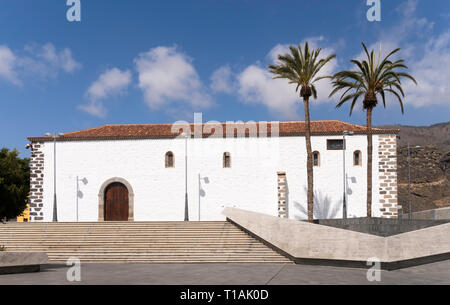 The church of St Ursula, La Iglesia de Santa Úrsula, in Adeje, Tenerife, Canary Islands. Stock Photo