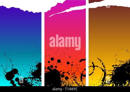 Abstract spotted background with place for your text Stock Vector