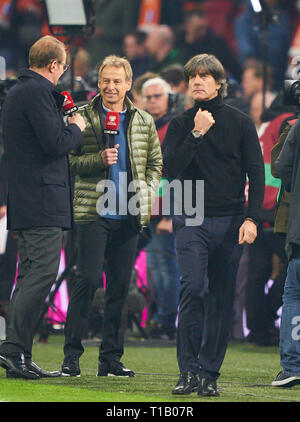 Joachim Jogi Loew, former DFB head coach, in the UEFA Nations League ...