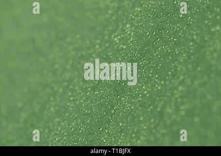 Drops of morning dew on a tourist tent. Abstract background of green fabric. Shallow depth of field Stock Photo