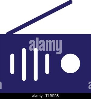 radio icon Stock Vector