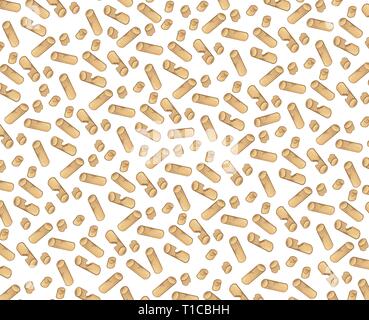 pattern pellet background. vetcor illustration over white Stock Vector