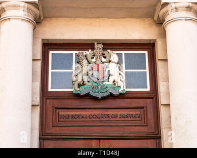 Royal Courts of Justice, Belfast, Northern Ireland Stock Photo