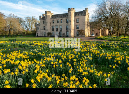 The House of Binns near Linlithgow, West Lothian the home of the Dalyell family now run by the National Trust for Scotland. Stock Photo