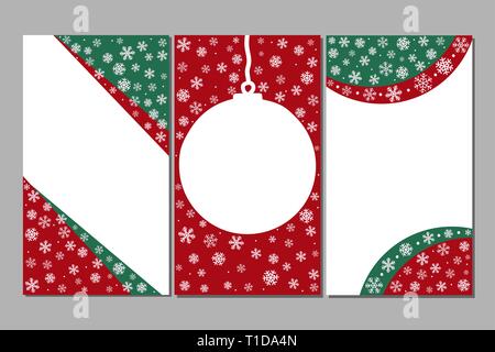 Editable Stories templates - xmas set. Streaming. Creative people collection. Vector illustration. Christmas and New Year theme. Hand-drawn snowflakes Stock Vector