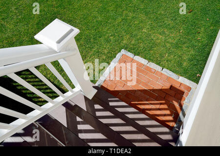 landing pad for deck stairs