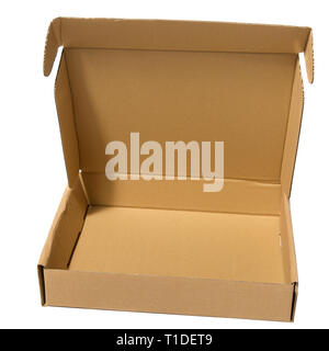 empty cardboard box Stock Photo